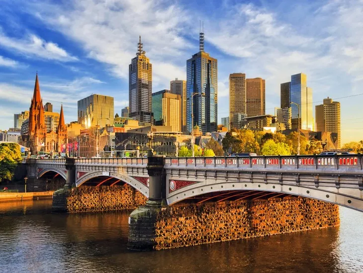 City view of Melbourne